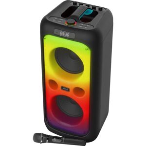 Boxă Bluetooth LAMAX PartyKing1 Plus - Portabilă, 100W, cu radio FM, efecte LED Boxă Bluetooth LAMAX PartyKing1 Plus - Portabilă, 100W, cu radio FM, efecte LED