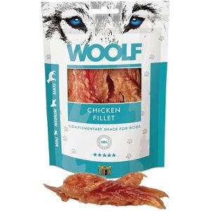 Woolf Filet de Poulet - Snacks Naturels pour Chiens - 100g - Publicité Woolf Filet de Poulet - Snacks Naturels pour Chiens - 100g - Publicité