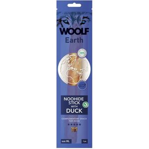 Snacks Woolf Earth Noohide XL - Collagène et Canard - Publicité Snacks Woolf Earth Noohide XL - Collagène et Canard - Publicité