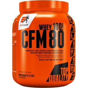 Extrifit CFM Instant Whey 80 - Poudre de protéines banane - Publicité Extrifit CFM Instant Whey 80 - Poudre de protéines banane - Publicité