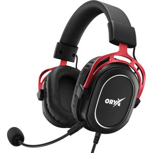 Przewodowe słuchawki gamingowe Niceboy ORYX X700 Legend - USB-A, Czarny Przewodowe słuchawki gamingowe Niceboy ORYX X700 Legend - USB-A, Czarny