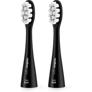 Niceboy SONICSOFTBK - Tête de brosse de remplacement, douce, noire - Tête de brosse à dents - Publicité Niceboy SONICSOFTBK - Tête de brosse de remplacement, douce, noire - Tête de brosse à dents - Publicité