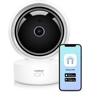 Niceboy ION Home Security Camera - Full HD, Wireless, White Niceboy ION Home Security Camera - Full HD, Wireless, White