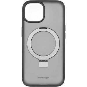 Mobile Origin RingMag Fleksibelt Plastikk Cover for iPhone 15 - Svart / Gjennomsiktig - Mobildeksel Mobile Origin RingMag Fleksibelt Plastikk Cover for iPhone 15 - Svart / Gjennomsiktig - Mobildeksel