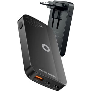 Mobile Origin GaN III Slim Nabíječka - černá - 65W - USB Napájecí adaptér Mobile Origin GaN III Slim Nabíječka - černá - 65W - USB Napájecí adaptér