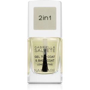 Gabriella Salvete Soin des Ongles Top & Base Coat - Nourrissant 11ml Gabriella Salvete Soin des Ongles Top & Base Coat - Nourrissant 11ml