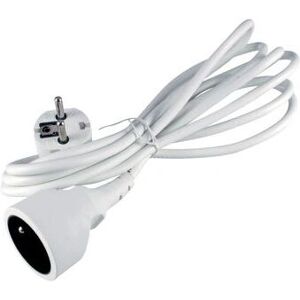 Emos 10m Verlängerungskabel - 1-Steckdose, Weiß Emos 10m Verlängerungskabel - 1-Steckdose, Weiß