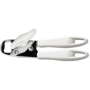 Abridor de Latas Branco em Aço Inoxidável Tescoma - Abridor de Latas Abridor de Latas Branco em Aço Inoxidável Tescoma - Abridor de Latas