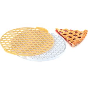 Tescoma Tagliapasta - 30cm, Bianco, Giallo - Tagliapasta per Crostata Tescoma Tagliapasta - 30cm, Bianco, Giallo - Tagliapasta per Crostata