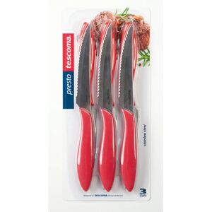 TESCOMA Presto Knivset - Rostfritt stål, Ergonomiskt handtag, Tål maskindisk TESCOMA Presto Knivset - Rostfritt stål, Ergonomiskt handtag, Tål maskindisk