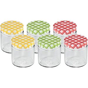 Tescoma Dellacasa Glazen Potjes 200ml - Set van 6 Tescoma Dellacasa Glazen Potjes 200ml - Set van 6