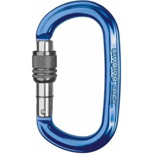 Mousqueton Ozone Screw Singing Rock - Ovale Bleu 26kN - Équipement d'escalade - Publicité Mousqueton Ozone Screw Singing Rock - Ovale Bleu 26kN - Équipement d'escalade - Publicité