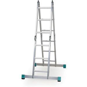 Hliníková víceúčelová žebřík ALVE FORTE - 4x3 příčky - 3,48 m Hliníková víceúčelová žebřík ALVE FORTE - 4x3 příčky - 3,48 m