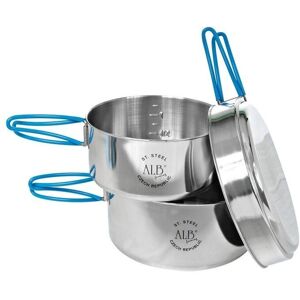 Zestaw Naczyń Turystycznych ALB K2 - 3 Elementy - Unisex Zestaw Naczyń Turystycznych ALB K2 - 3 Elementy - Unisex