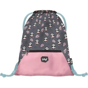 Sac pentru pantofi BAAGL Panda - Rezistent la apă, cu buzunar și curea de purtare Sac pentru pantofi BAAGL Panda - Rezistent la apă, cu buzunar și curea de purtare