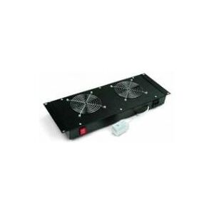 Triton RAB-CH-X21-A1 - Unité de refroidissement verticale 19 pouces, 2 ventilateurs, 4 HE - Refroidissement informatique Triton RAB-CH-X21-A1 - Unité de refroidissement verticale 19 pouces, 2 ventilateurs, 4 HE - Refroidissement informatique