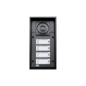 Sistem de Interfonie Video IP 2N 9151104W - Exterior - 4 Butoane - Difuzor 10W Sistem de Interfonie Video IP 2N 9151104W - Exterior - 4 Butoane - Difuzor 10W