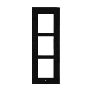 Ramă de perete neagră 2N pentru interfon - 3 module Ramă de perete neagră 2N pentru interfon - 3 module