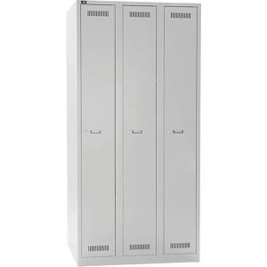 Bisley Light Stahlschrank - 3 Fächer - 90x50x185cm Bisley Light Stahlschrank - 3 Fächer - 90x50x185cm
