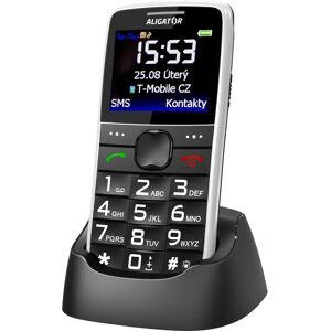 Téléphone senior Aligator A675 - Écran 2,2" TFT, SOS, Radio FM Téléphone senior Aligator A675 - Écran 2,2" TFT, SOS, Radio FM