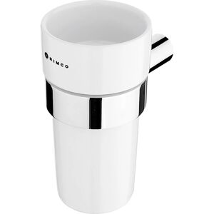 NIMCO Bormo - Soporte para cepillo y pasta - Blanco/Cromo NIMCO Bormo - Soporte para cepillo y pasta - Blanco/Cromo