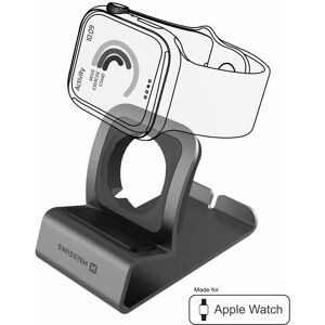 Support de Charge Apple Watch - Aluminium Gris - Publicité Support de Charge Apple Watch - Aluminium Gris - Publicité