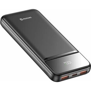 Swissten Power Line II 10000mAh Czarna - Power Bank Swissten Power Line II 10000mAh Czarna - Power Bank