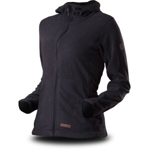 Hanorac TRIMM NEONA - Negru Gri - Fleece ușor cald Hanorac TRIMM NEONA - Negru Gri - Fleece ușor cald