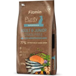 Nourriture pour poissons Fitmin Purity Sans Céréales pour Adultes & Juniors - 12kg - Publicité Nourriture pour poissons Fitmin Purity Sans Céréales pour Adultes & Juniors - 12kg - Publicité