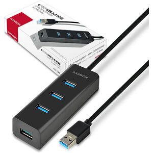 Axagon USB Hub 4-port, USB 3.0, 1.2m, Fast Charging, Micro USB Axagon USB Hub 4-port, USB 3.0, 1.2m, Fast Charging, Micro USB