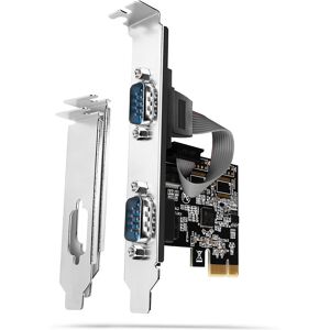 Carte PCIe série à profil faible Axagon PCEA-S2N Carte PCIe série à profil faible Axagon PCEA-S2N