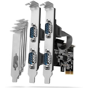 Adaptateur PCIe Axagon PCEA-PSN avec 4 ports Série - RS-232, Chipsatz AX99100 Adaptateur PCIe Axagon PCEA-PSN avec 4 ports Série - RS-232, Chipsatz AX99100