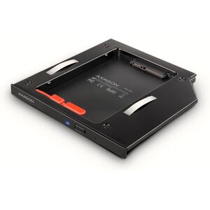 Axagon SSD/HDD Behuizing - Ondersteunt SATA 6G - 9,5mm - Aluminium - Voor Laptop Axagon SSD/HDD Behuizing - Ondersteunt SATA 6G - 9,5mm - Aluminium - Voor Laptop