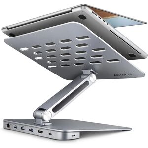 Axagon Argintiu Hub și Suport USB-C 7-in-1 Axagon Argintiu Hub și Suport USB-C 7-in-1