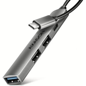 Axagon HUE-STC USB Hub - 4-Port Aluminium Grey Axagon HUE-STC USB Hub - 4-Port Aluminium Grey