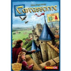 MindOk Carcassonne - Základní desková hra - Strategie od 7 let MindOk Carcassonne - Základní desková hra - Strategie od 7 let
