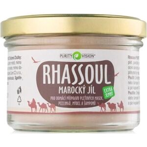 Purity Vision Rhassoul Moroccan Clay - Deep Cleansing Mask for Face and Body - 200g Purity Vision Rhassoul Moroccan Clay - Deep Cleansing Mask for Face and Body - 200g