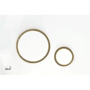 Alca M775 Biało-Złota Płytka spłukująca Alca M775 Biało-Złota Płytka spłukująca