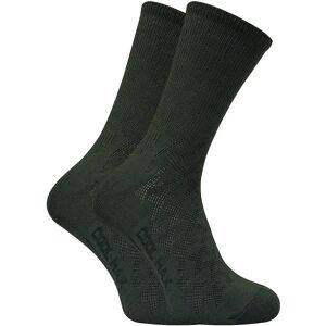 Dr Hunter 2 Pairs Lightweight Hiking Socks - Dark Green - Men Dr Hunter 2 Pairs Lightweight Hiking Socks - Dark Green - Men