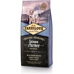 Carnilove Saumon & Dinde pour chiots - 12kg - Publicité Carnilove Saumon & Dinde pour chiots - 12kg - Publicité
