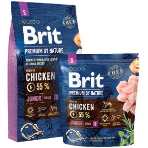 Brit Premium By Nature S Junior Chicken - Trockenfutter für Hunde - 1Kg Brit Premium By Nature S Junior Chicken - Trockenfutter für Hunde - 1Kg
