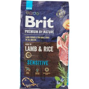 Brit Premium By Nature Adult Wrażliwy jagnięcina i ryż - Sucha karma dla psów - 8 Kg Brit Premium By Nature Adult Wrażliwy jagnięcina i ryż - Sucha karma dla psów - 8 Kg