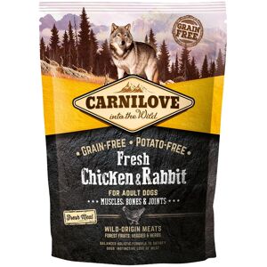 Nourriture pour chiens Carnilove 1,5kg Poulet & Lapin Adulte - Publicité Nourriture pour chiens Carnilove 1,5kg Poulet & Lapin Adulte - Publicité