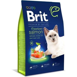 Karma dla kotów BRIT PREMIUM by Nature Łosoś 8kg Karma dla kotów BRIT PREMIUM by Nature Łosoś 8kg