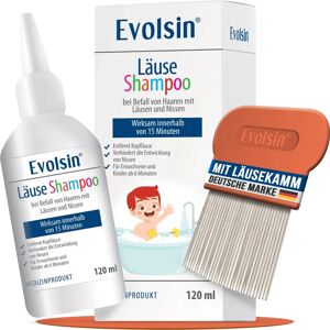 Evolsin Medical - Läuseshampoo mit Läusekamm 120 ml Evolsin Medical - Läuseshampoo mit Läusekamm 120 ml
