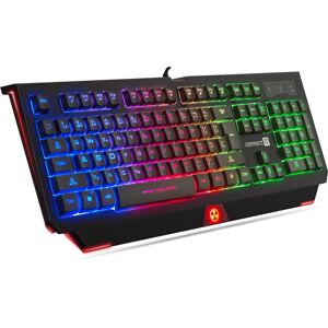 Clavier de jeu RGB Battle Rainbow Connect IT - Noir - Publicité Clavier de jeu RGB Battle Rainbow Connect IT - Noir - Publicité