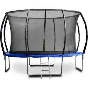 G21 SpaceJump 366cm Trampoline avec filet de sécurité bleu - Publicité G21 SpaceJump 366cm Trampoline avec filet de sécurité bleu - Publicité