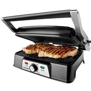 Concept GE2005 - Negru / Oțel inoxidabil - Grill cu contact Concept GE2005 - Negru / Oțel inoxidabil - Grill cu contact
