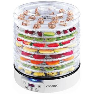 Disidratatore alimentare Concept SO2020 - Raw Food, Argento, 500W Disidratatore alimentare Concept SO2020 - Raw Food, Argento, 500W