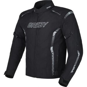 RSA - Greby 2 - negro-gris-blanco - 2XL - Motorcycle jacket RSA - Greby 2 - negro-gris-blanco - 2XL - Motorcycle jacket